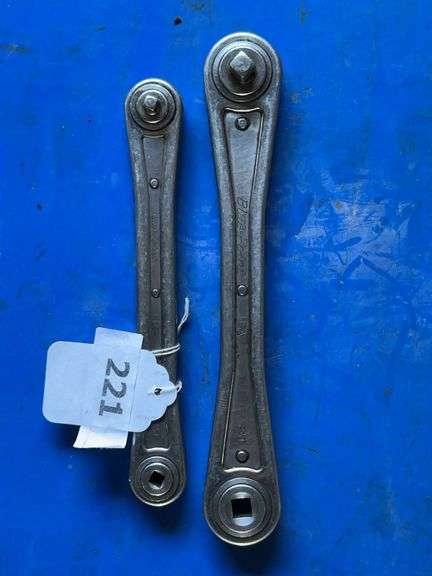 1/4" & 3/8" Drive Blue Point offset gear wrenches image