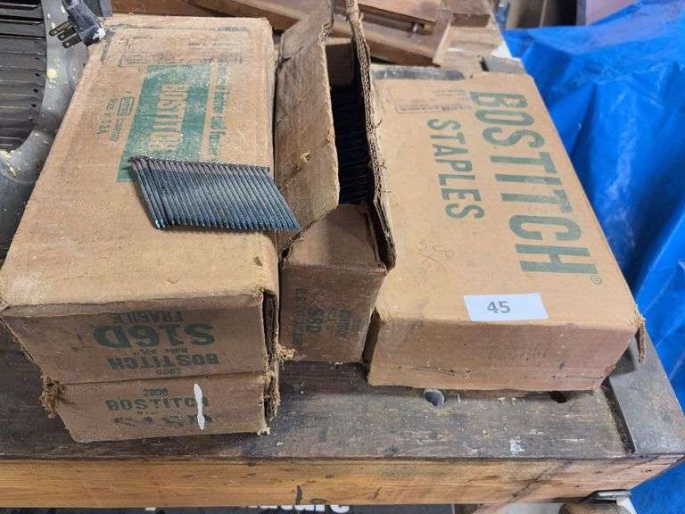 Bostitch 16d, 8D & staples