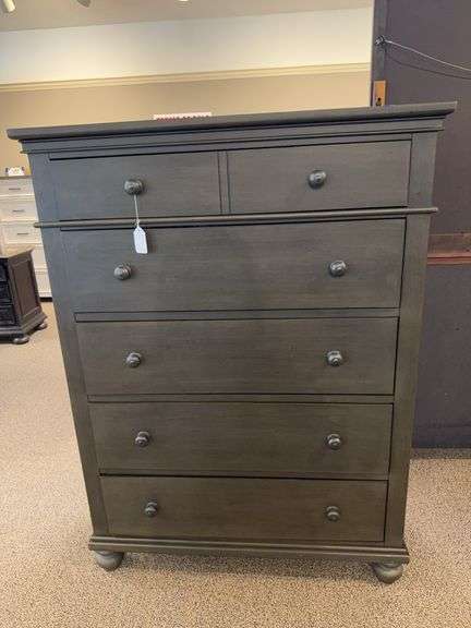 BLACK ASPEN HOME 5 DRAWER DRESSER image