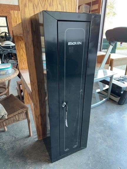 Stack-on Metal Firearm Cabinet with keys image