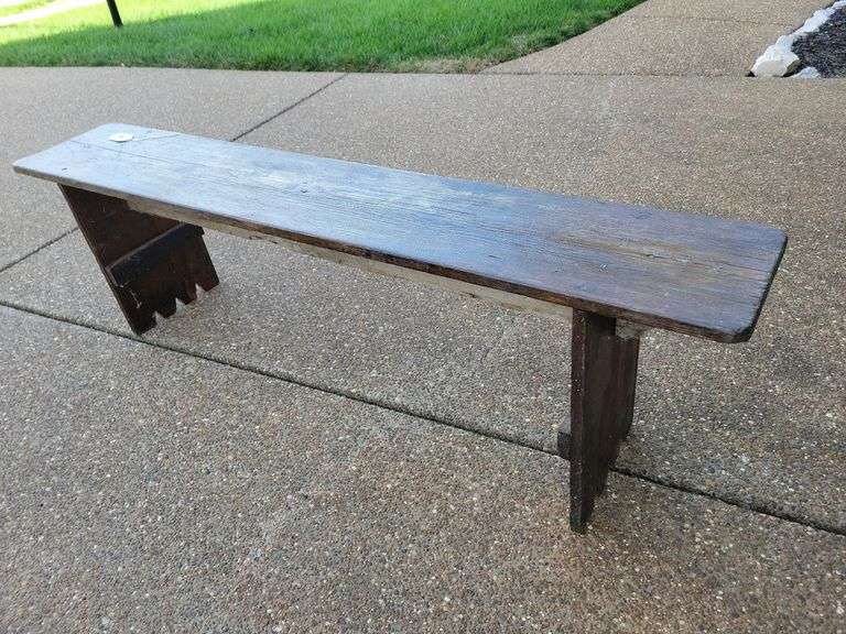 Wood Bench 66 x 19½ x 12 image