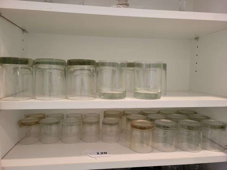 Clear Glass Tumblers 39 pieces image