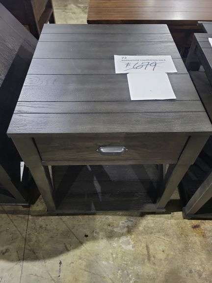 CONSORT RECT. END TABLE W/DRAWER- PROGRESSIVE FURNITURE INC. 8001550 image