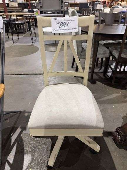 ARMLESS DESK CHAIR - PARKER HOUSE FURNITURE image