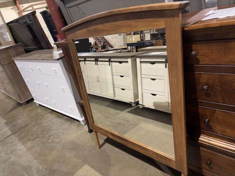 ARCHED MIRROR QUICK SHIP - ARCHBOLD FURNITURE COMPANY image