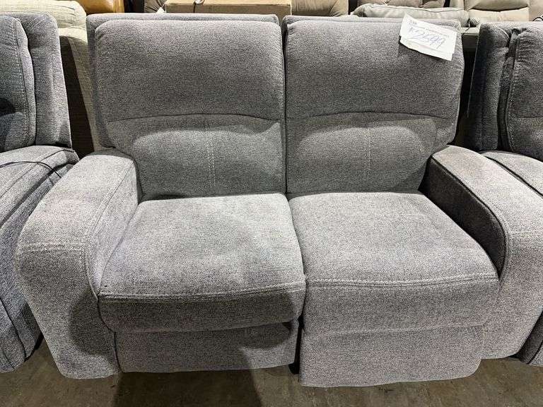 POLARIS PWR  LOVESEAT- BISMARK GREY - PARKER HOUSE FURNITURE image