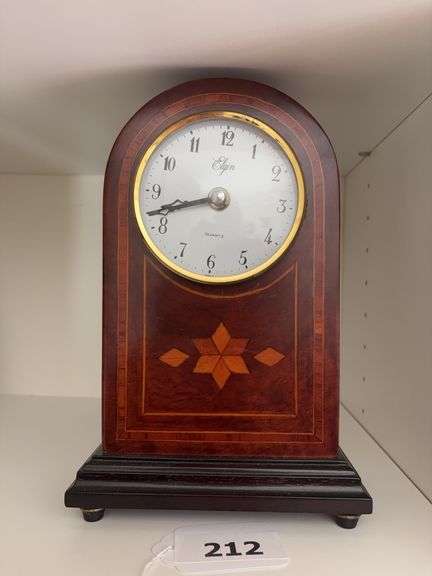 Elgin quartz mantle clock image