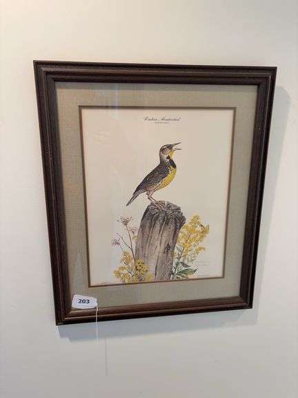 Don Whitlatch Eastern Meadowlark print image
