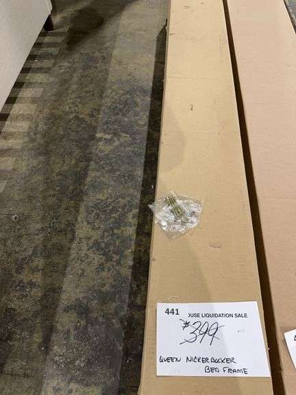 Queen Nickerbocker bed frame in box image