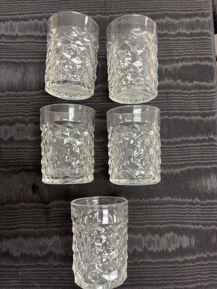 5 Fostoria high ball glasse image