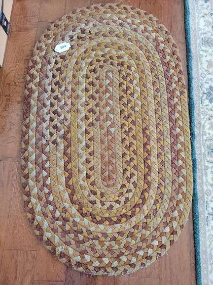 Braided Rug - Brown 50 x 30 image