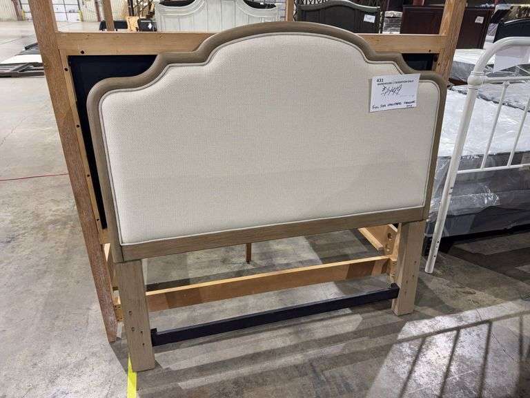 PROVENCE FULL UPHOLSTERED HEADBOARD - ASPEN HOME  9140740 image