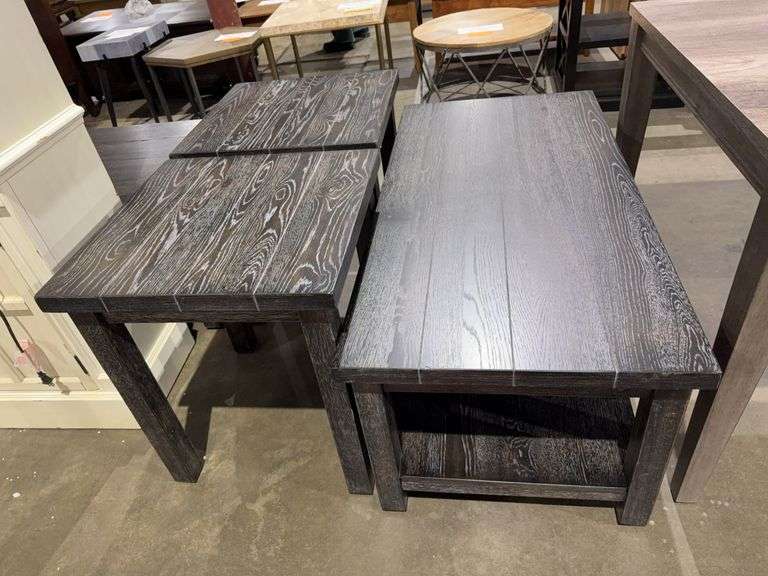 COCKTAIL TABLE AND 2 ENDS - PROGRESSIVE FURNITURE INC. image