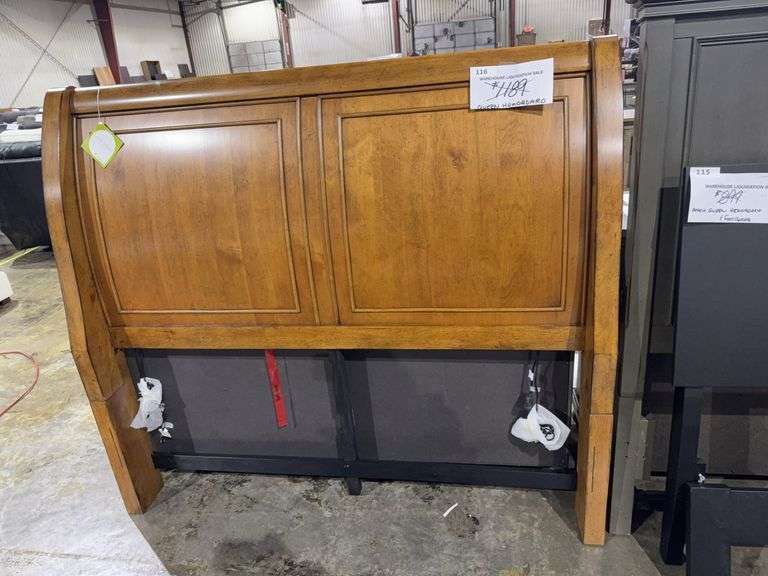 5/0 SLEIGH HB W/LAMP ASSIST - ASPEN HOME image