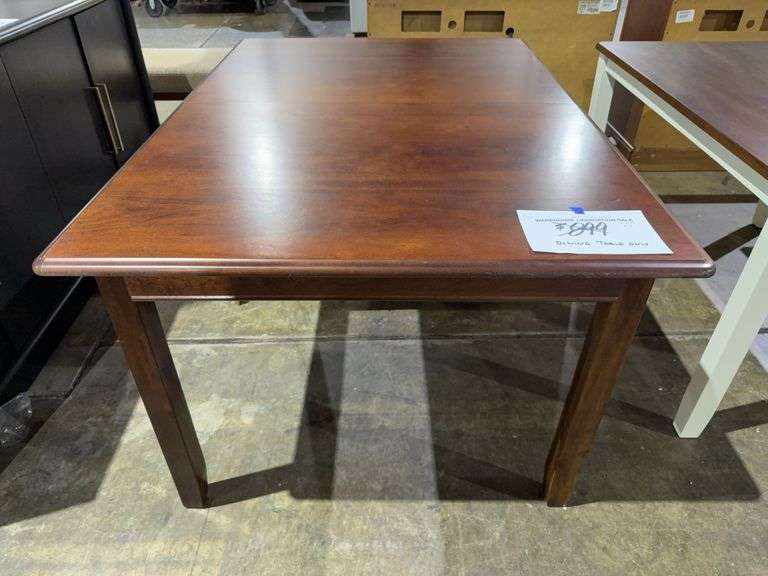 Bassett dining table with leaf image