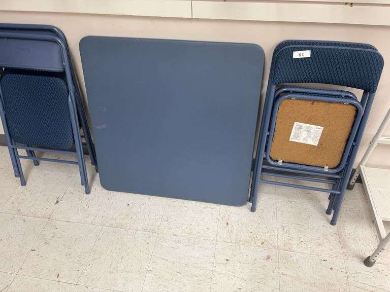 Costco Card Table & 4 Chairs image