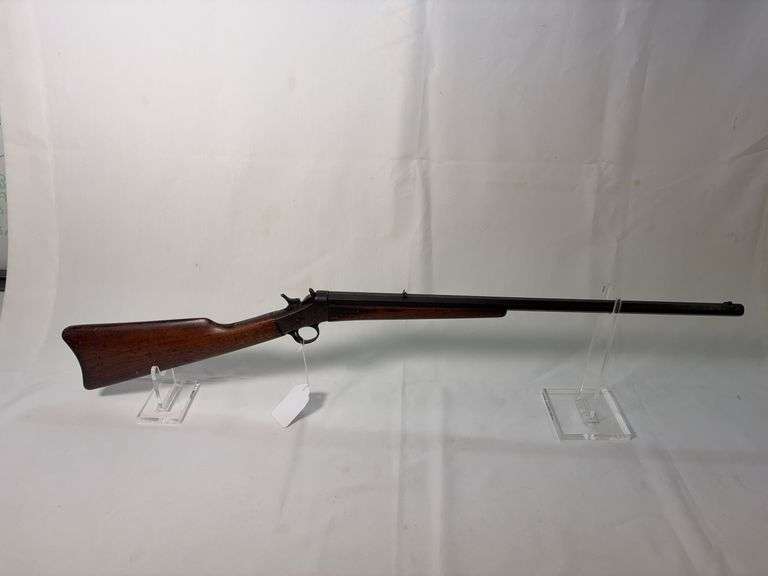 Remington falling block 22 caliber rifle image