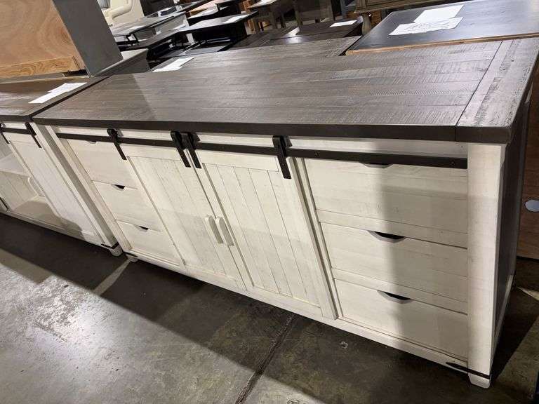 MADISON CO. 70" BARN DOOR SERVER - JOFRAN,  INC. image