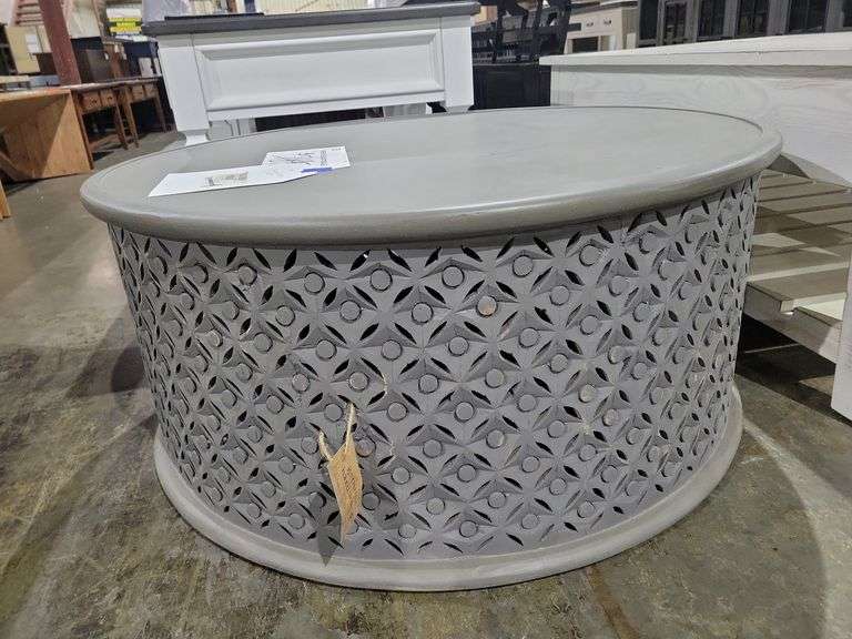 DECKER LG DRUM TABLE 17x17x23 - JOFRAN,  INC. image