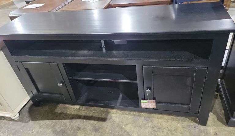 58" CONSOLE BLACK - PROGRESSIVE FURNITURE INC. 7919450 image