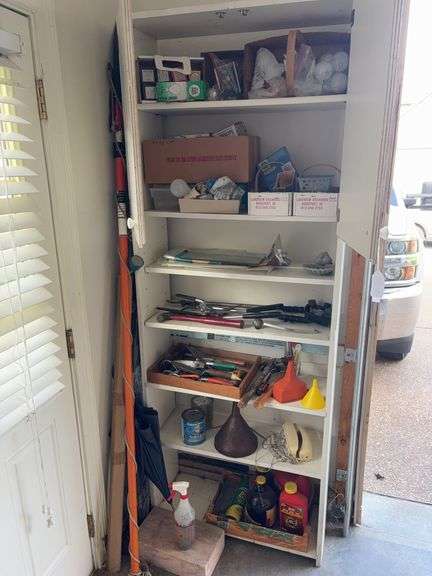 Contents of cabinet image