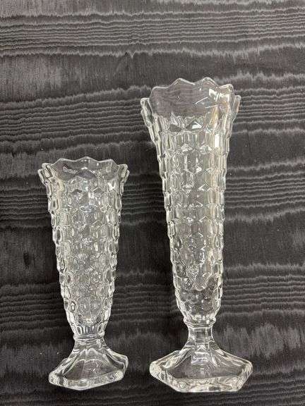 2 Fostoria vases image