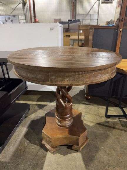 Pedestal table image