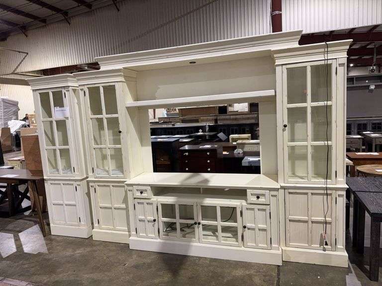 4 PC 62" LIGHTED ENTERTAINMENT WALL - PARKER HOUSE FURNITURE image