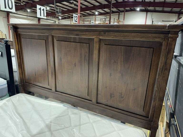 King Size Panel Headboard, footboard and frame image