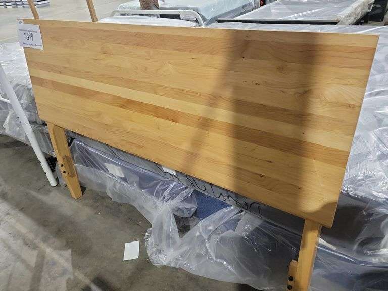 AMISH WOOD QUEEN HEADBOARD  66x47 image