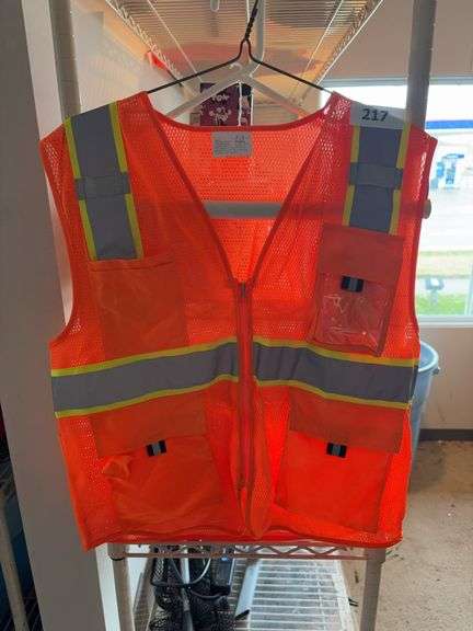 3 Safety orange vests image