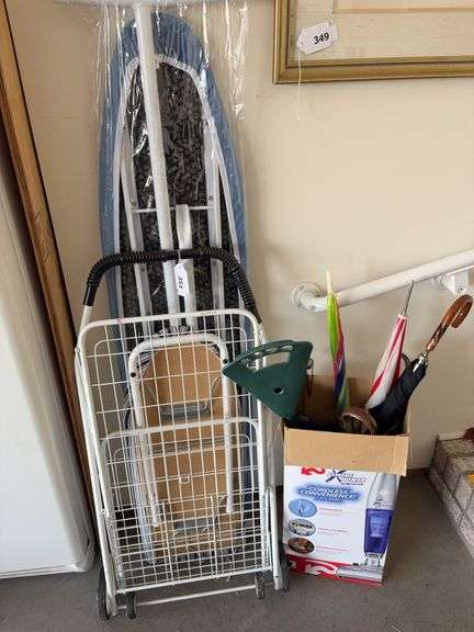 Folding cart, ironing boards, umbrella’s image