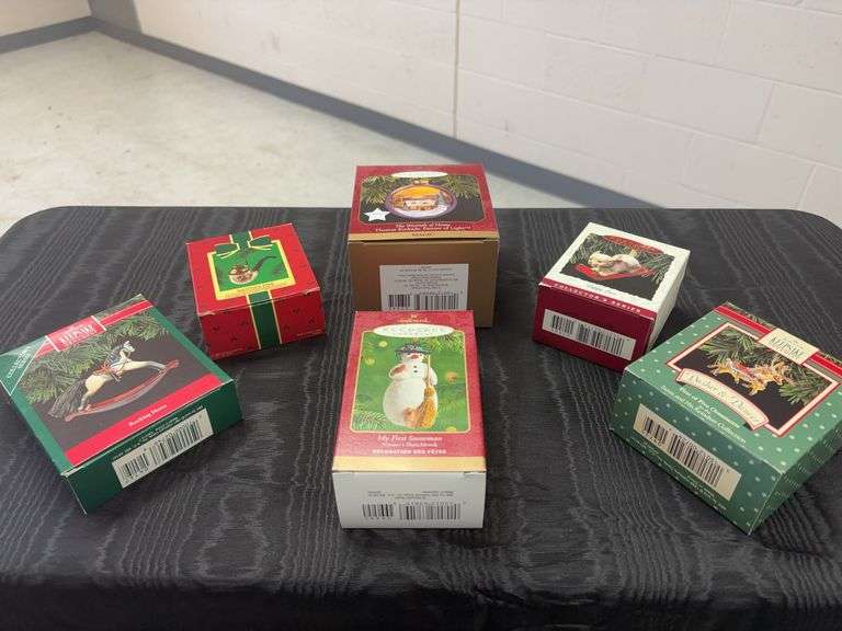 Hallmark ornaments and UK Hoosiers ornament image