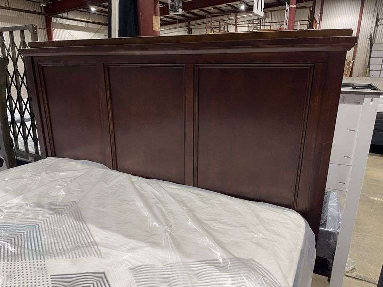 KING FRAMED PANEL HEADBOARD - ASPEN HOME image