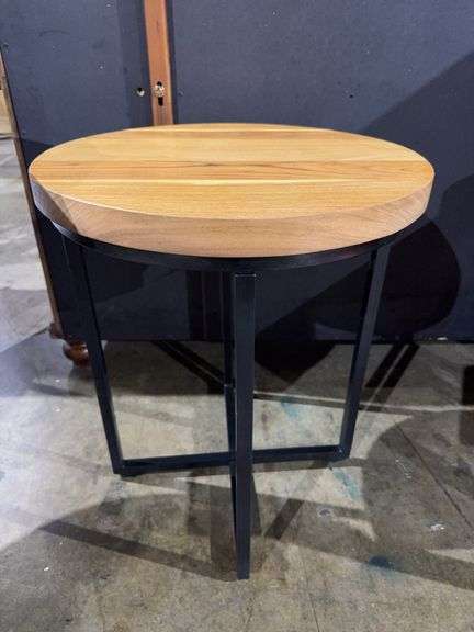 AMES ROUND END TABLE 20X20X24 - JOFRAN,  INC. image