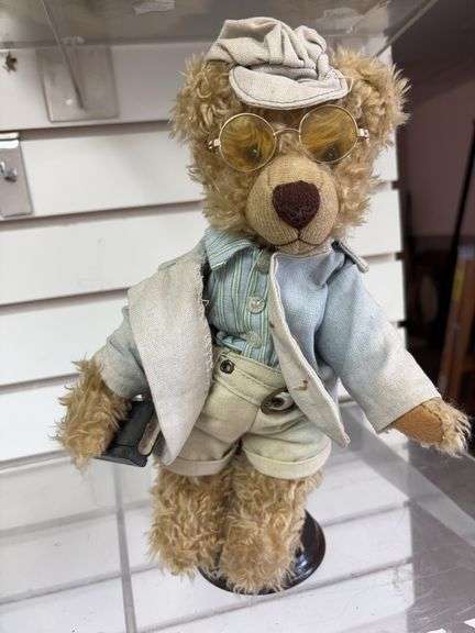 Vintage Hao-yi bear (arms not attached ) , Rich Bear ,TLToys bear and Pier one imports bear image