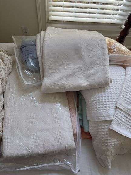 Bed spreads, blankets image