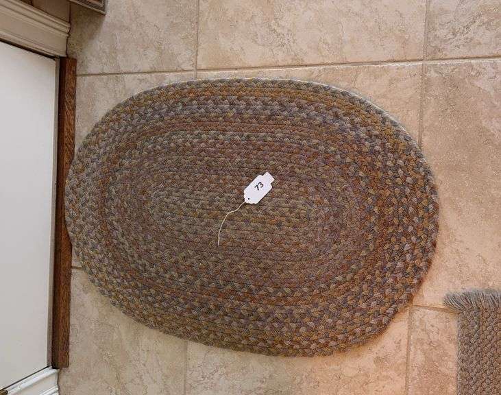 Small braided rug image