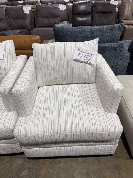 Swivel arm chair image