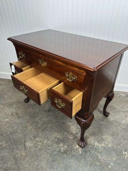 Cherry 4 drawer low boy - Statton Private Collection