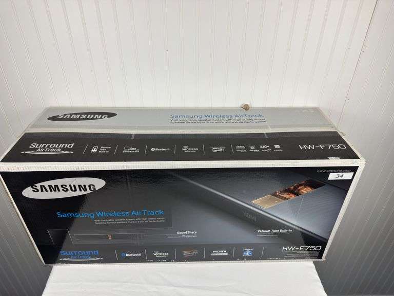 Samsung Wireless Airtrack Speaker - New in Box - Model HW-F750
