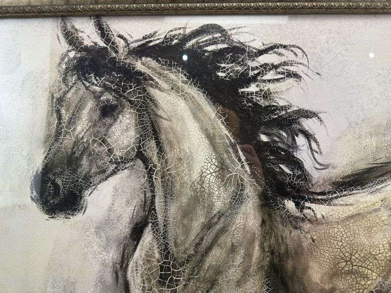 framed Dupré Horse Print