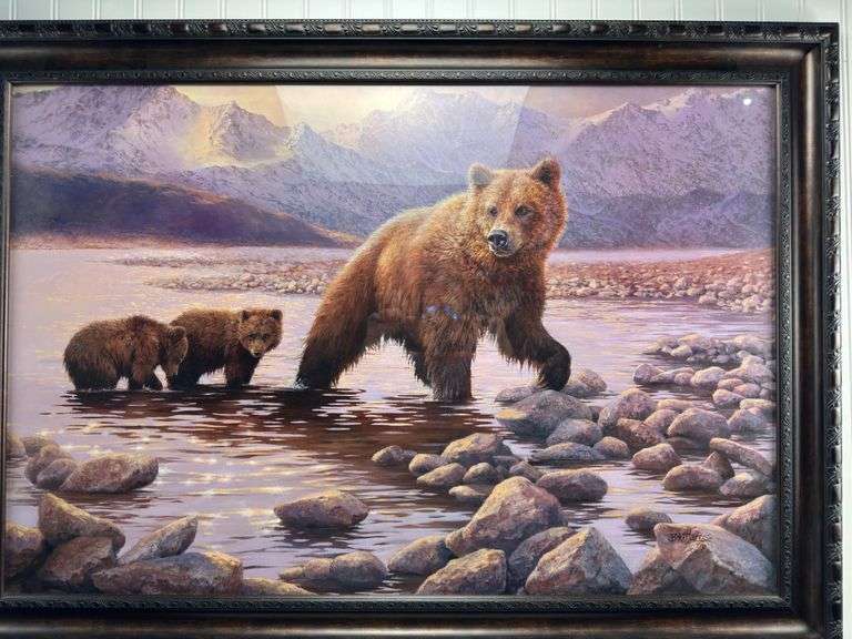 Framed BK Marris Print