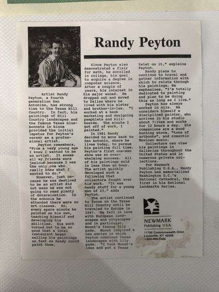“First Light - Augusta” framed Certified Print 237/500 by Randy Peyton