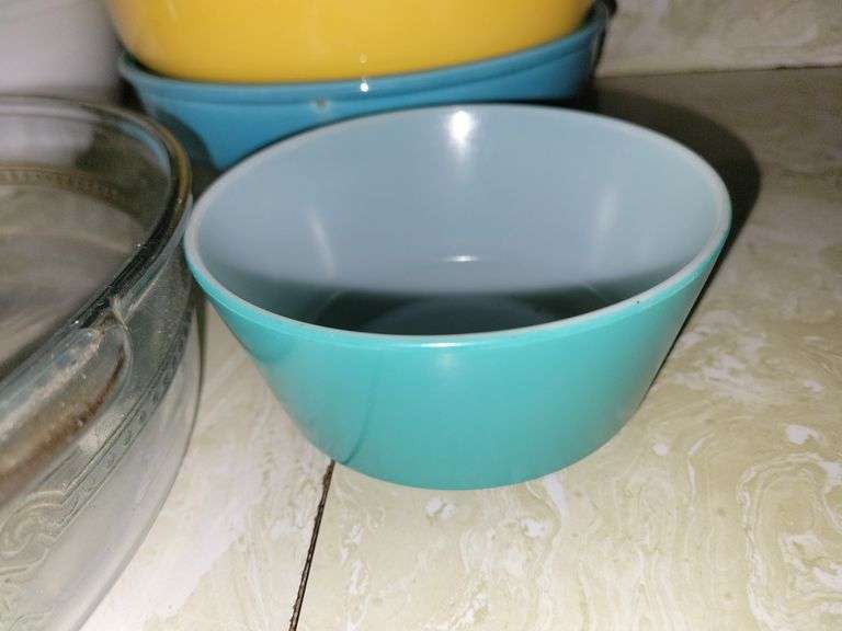 Philbe Sapphire Blue Ovenware, Mixing Bowls, Betty Crocker Bowls