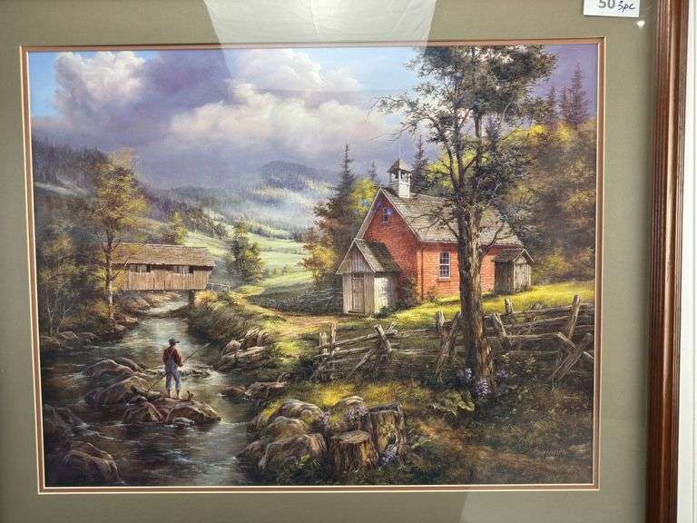 3 framed prints