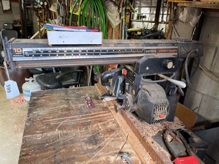 Craftsman 10” radial arm saw