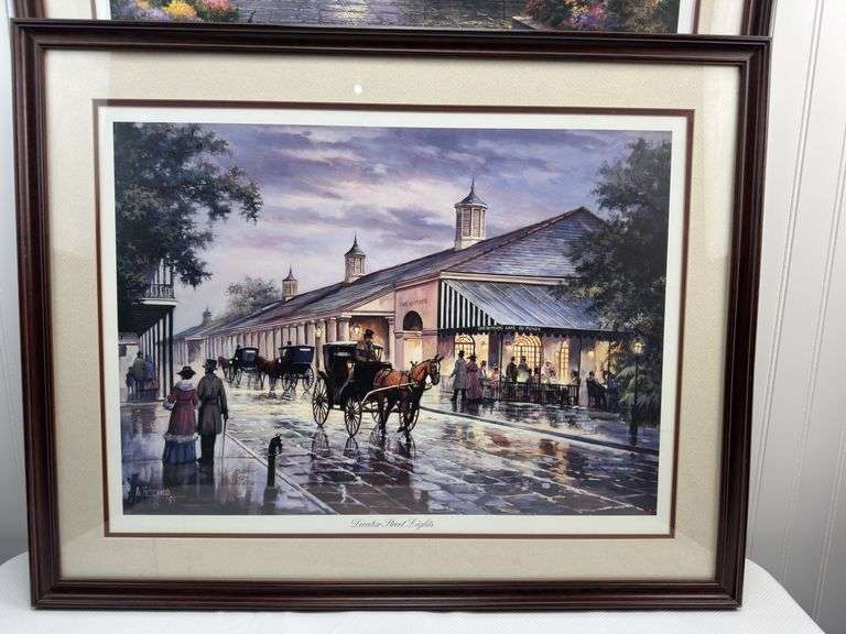 2 framed New Orleans Prints