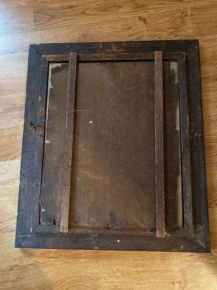 2 framed guardian Angel  pictures, vintage 19” x 22”, Home Interior 19” x 22.5”