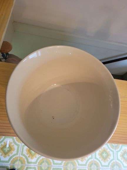 Vintage McCoy 12" Mixing Bowl, Roseville 4 qt Mixing Bowl